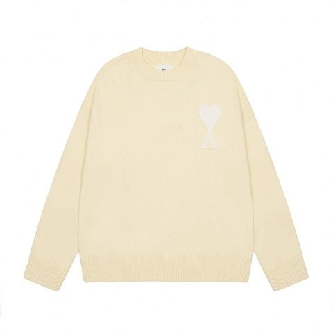 2025 Heart Jacquard Knit Sweat