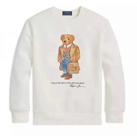 Bear Graphic Crewneck Sweatshi
