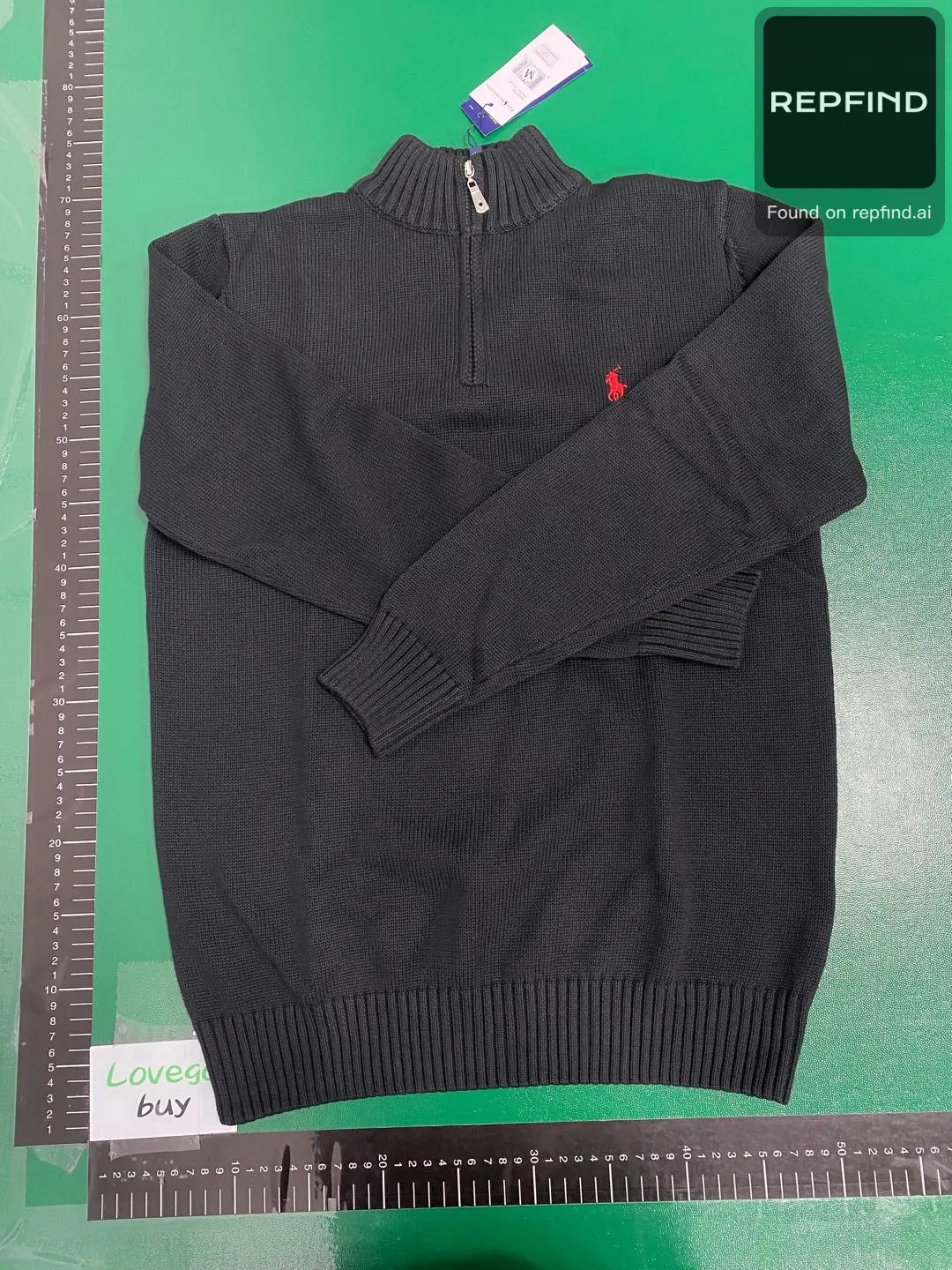 Pony Embroidered Crewneck Knit Sweater -4