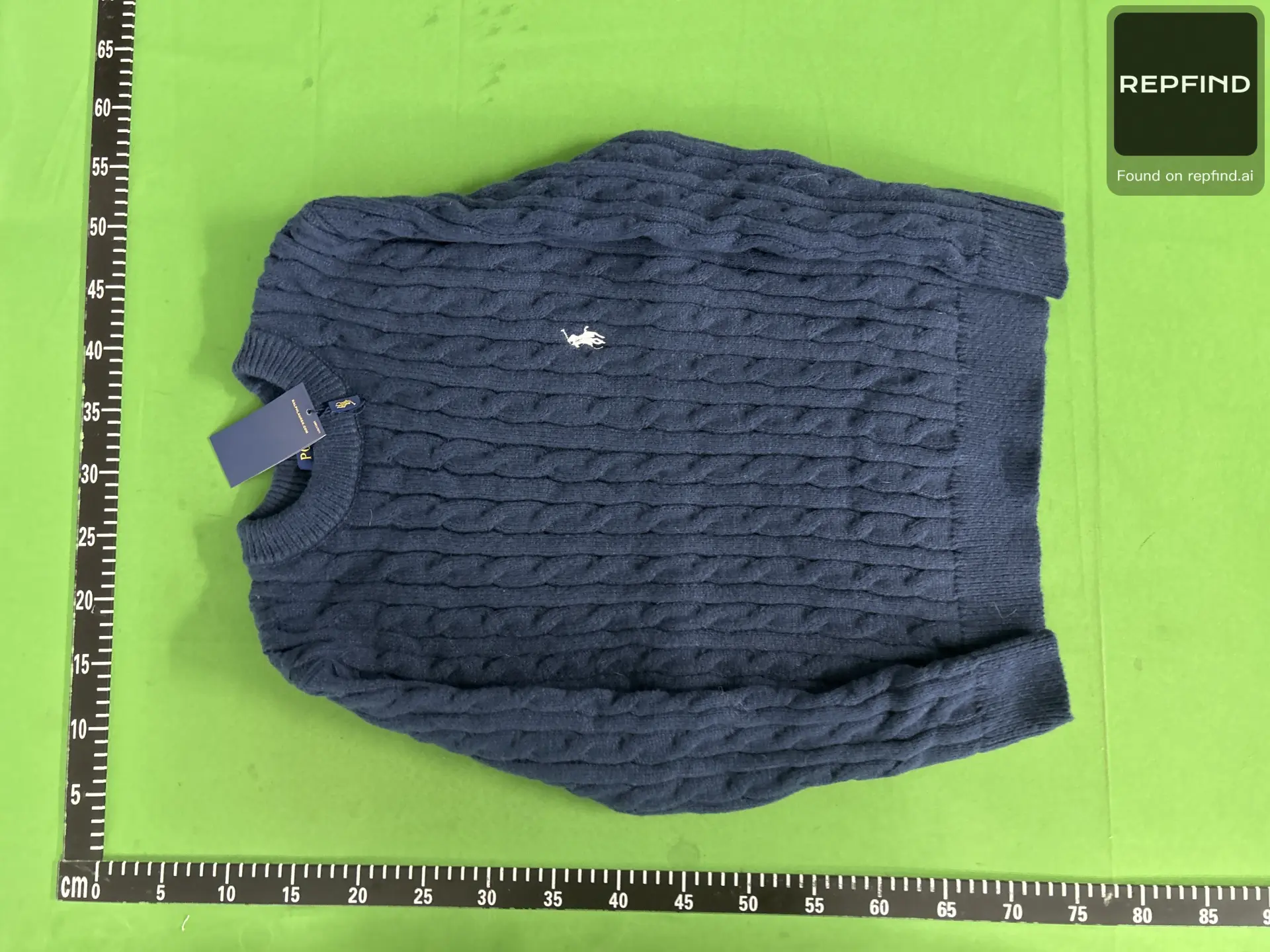 Pony Embroidered Cotton Cable-Knit Sweater -2
