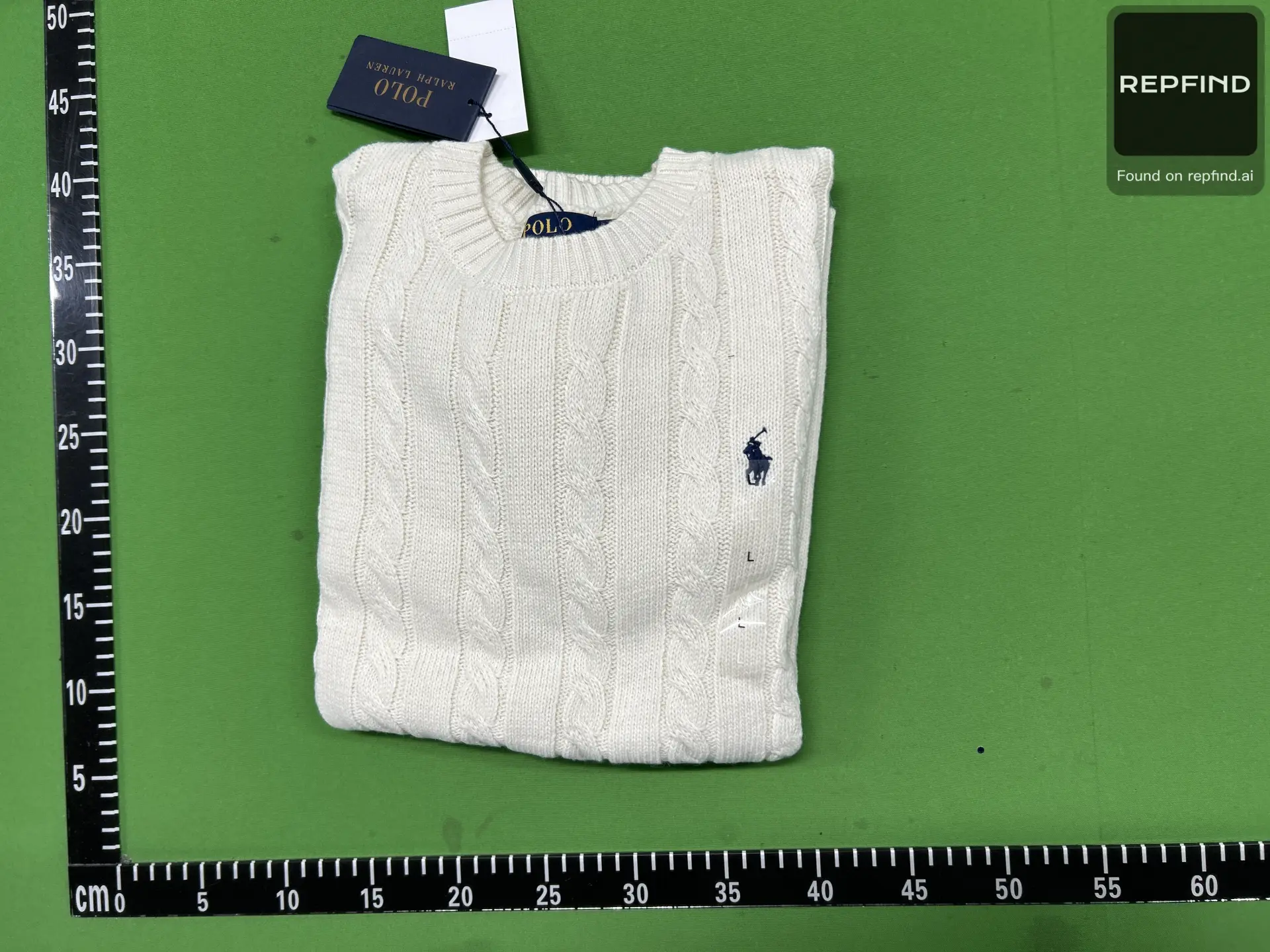 Pony Embroidered Cable-Knit Sweater 020-KEB -5