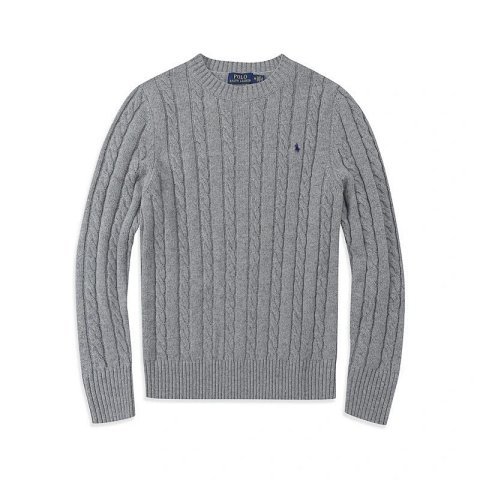Cable-Knit Crewneck Sweater Co