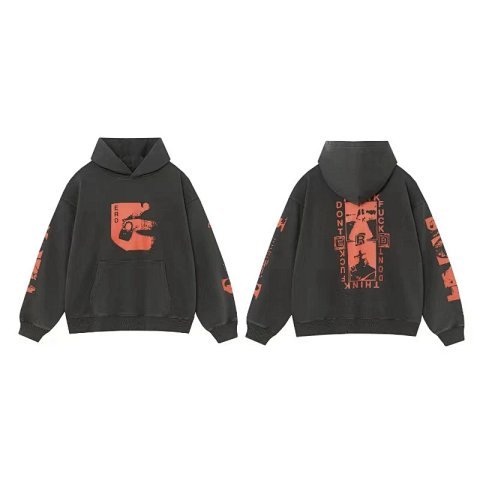 Graphic Pullover Hoodie 69A2-2