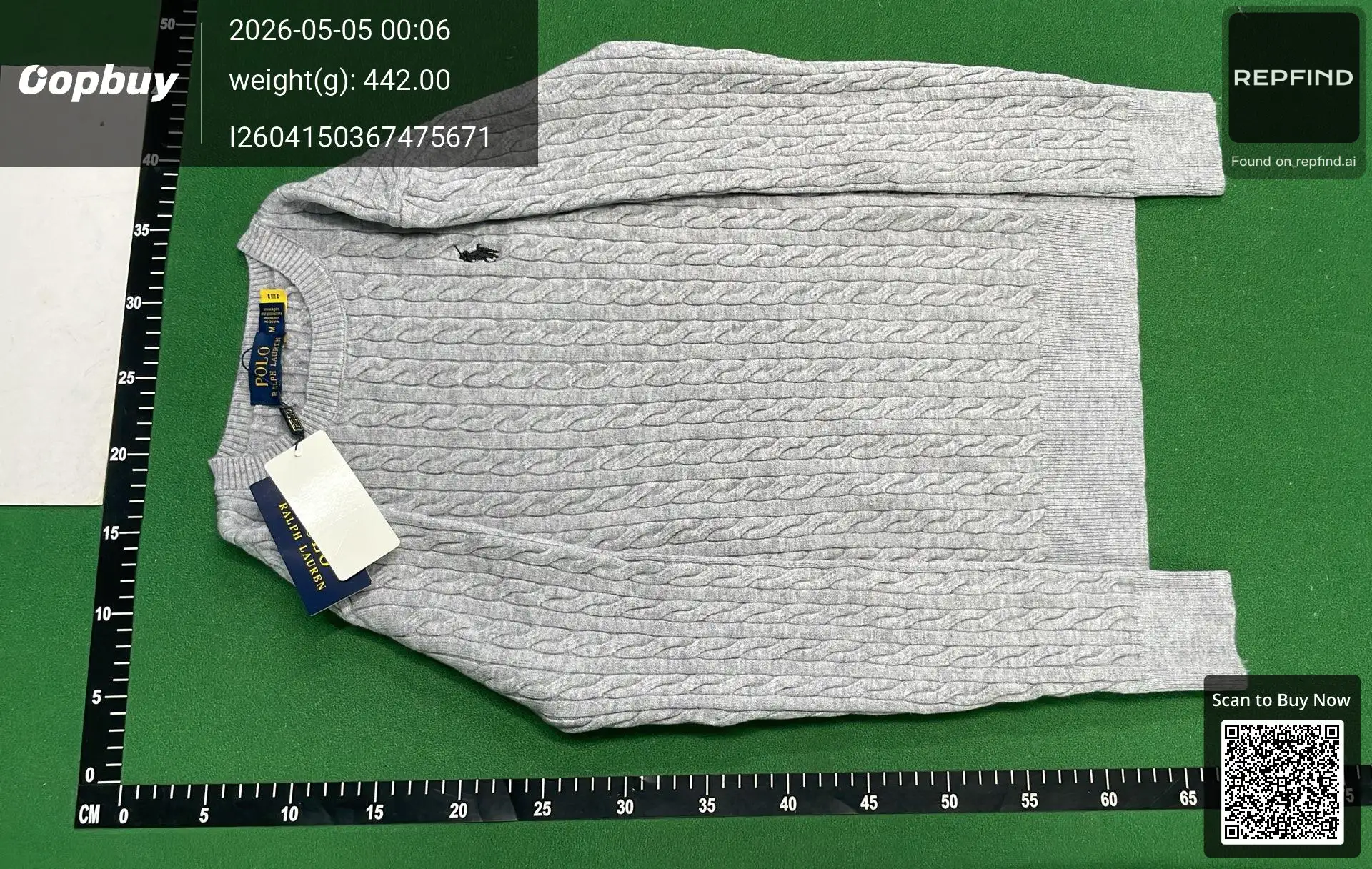 Pony Embroidered Half-Zip Cable-Knit Sweater -5