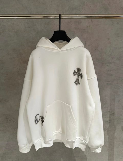 Embroidered Pullover Hoodie 02