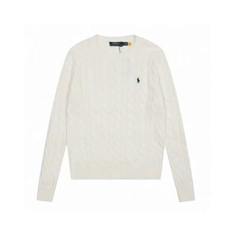 Pony Embroidered Crewneck Knit