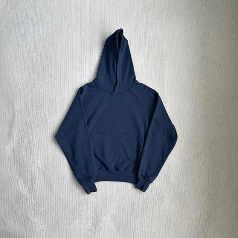 Blue Hoodie and Pants Set