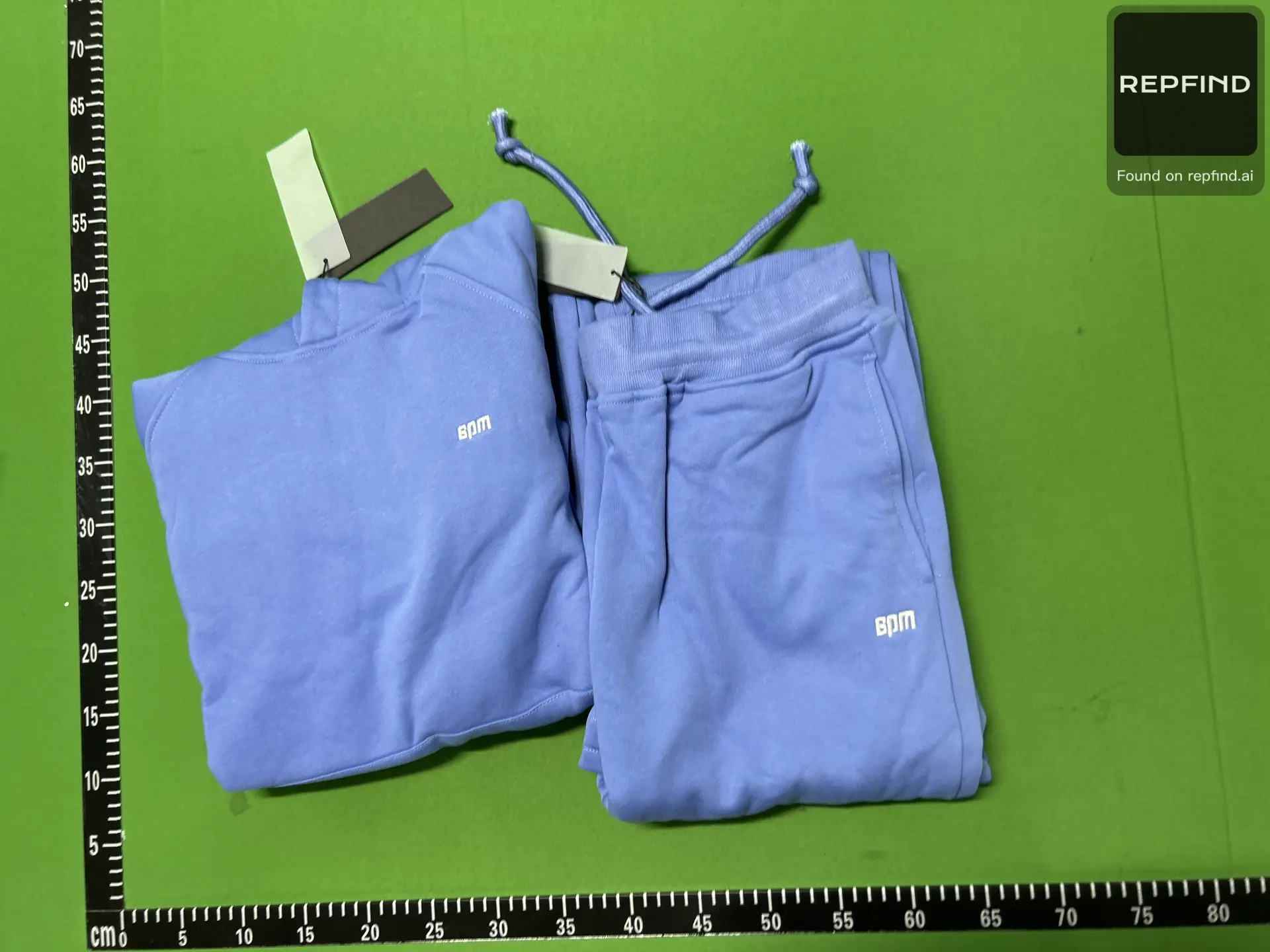 Blue Hoodie and Pants Set 5