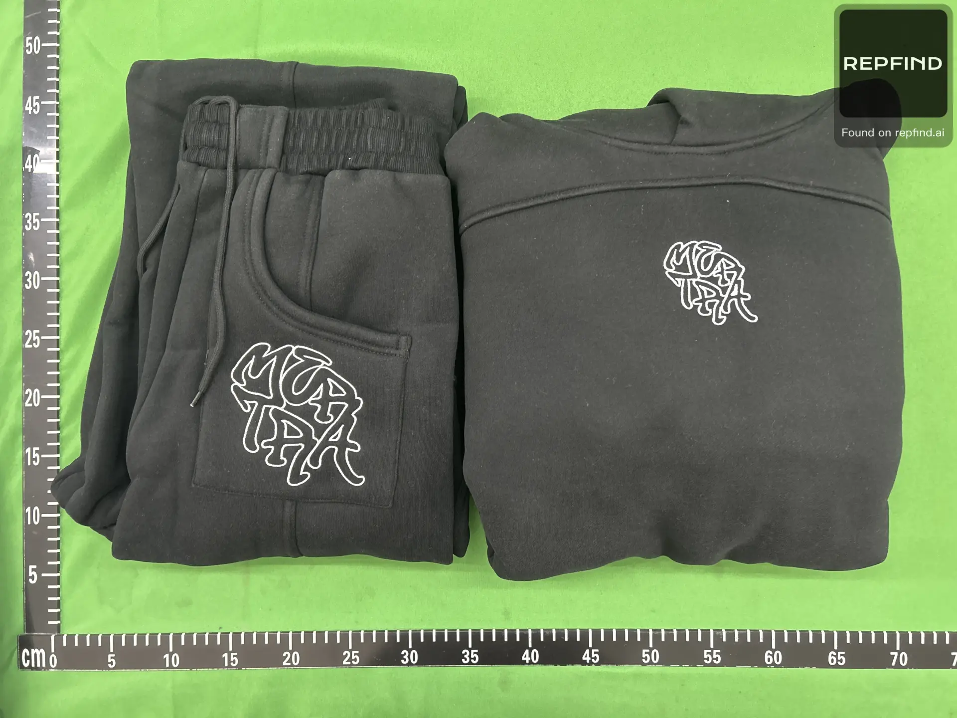 Black Double-Hood Tracksuit 3