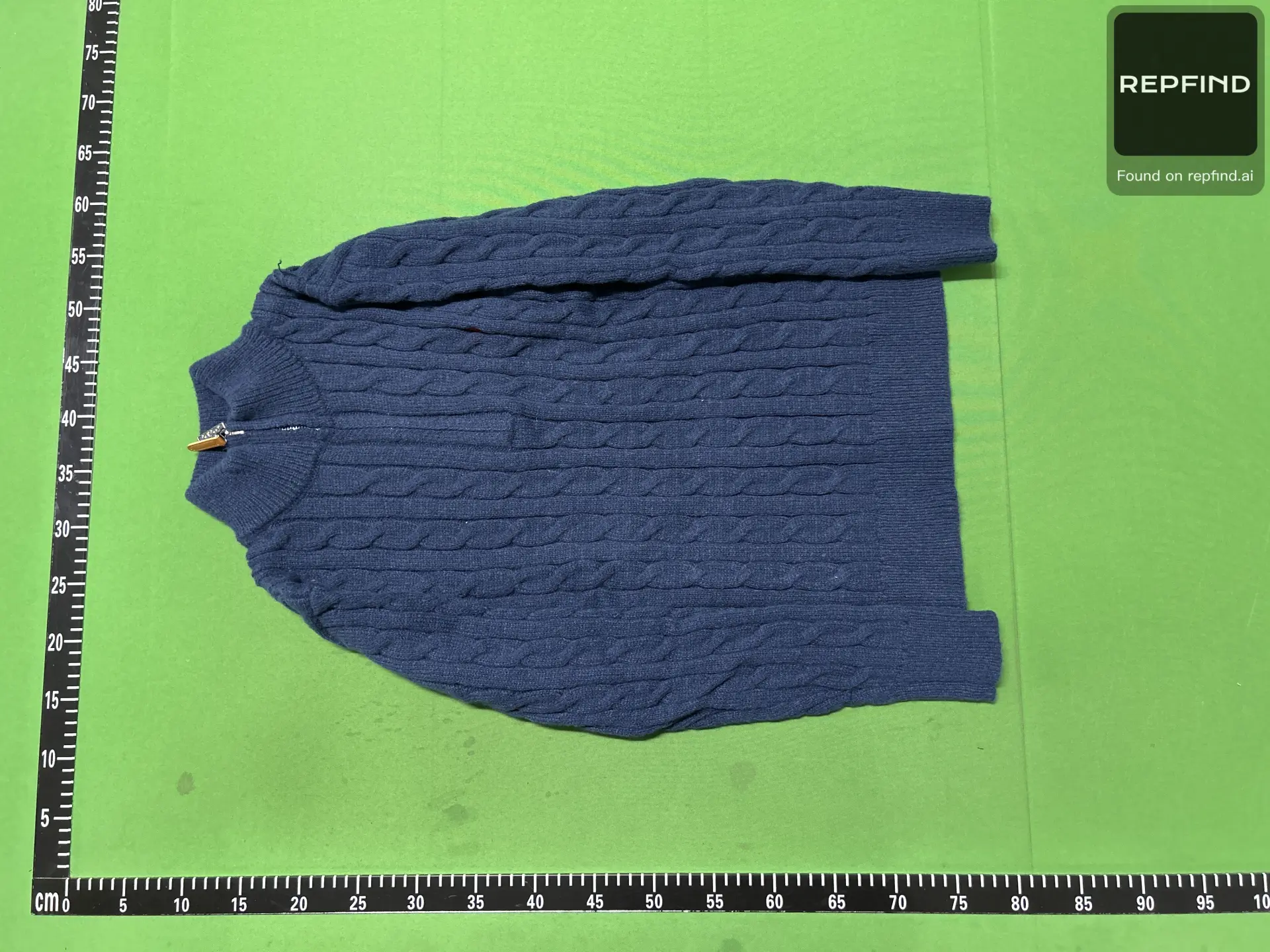 Pony Embroidered Cable-Knit Sweater 020 -3