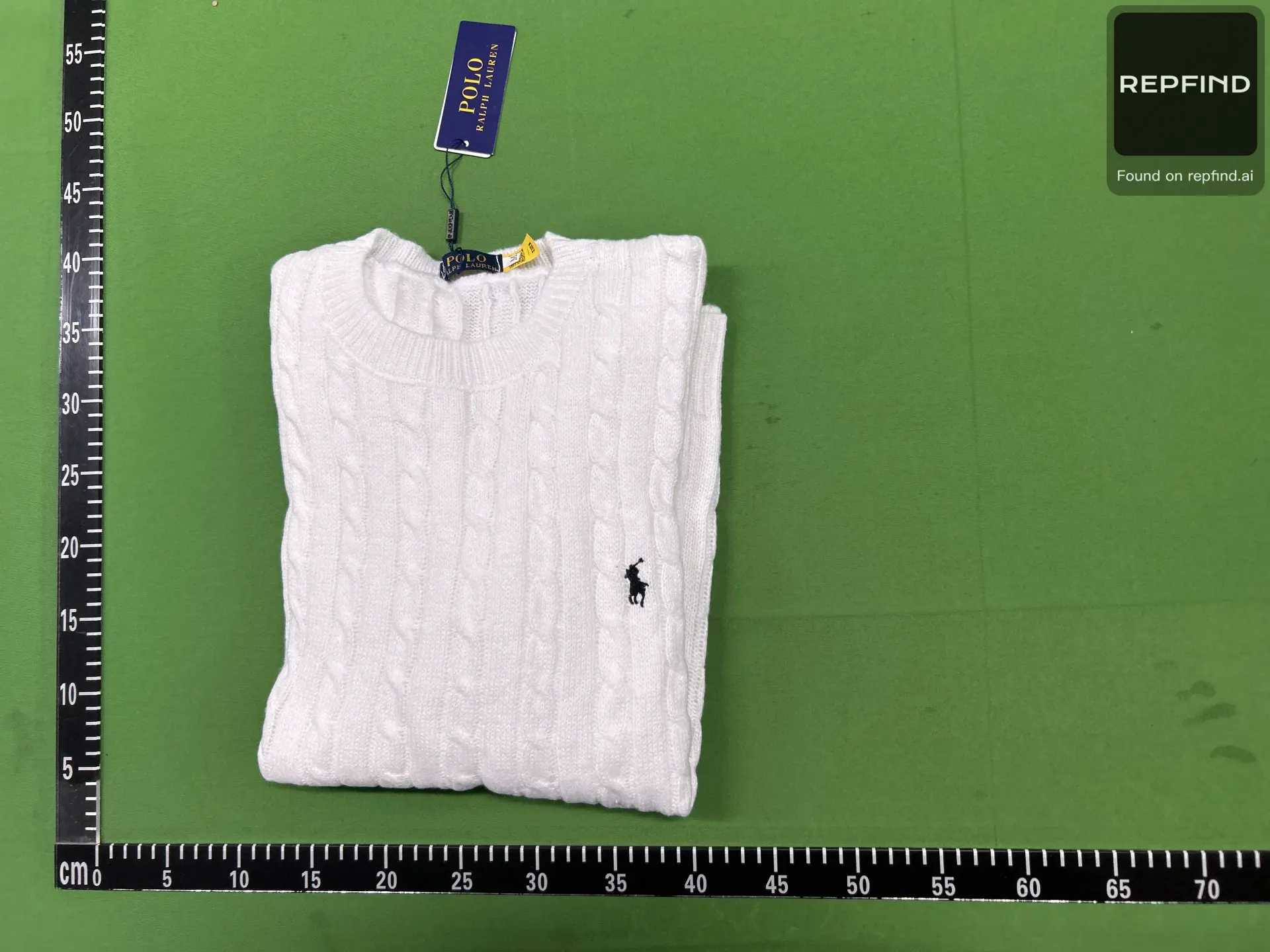 Pony Embroidered Cable-Knit Sweater 020 -4