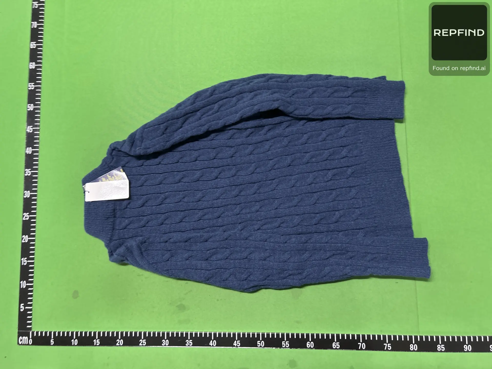 Pony Embroidered Cable-Knit Sweater 020 -6