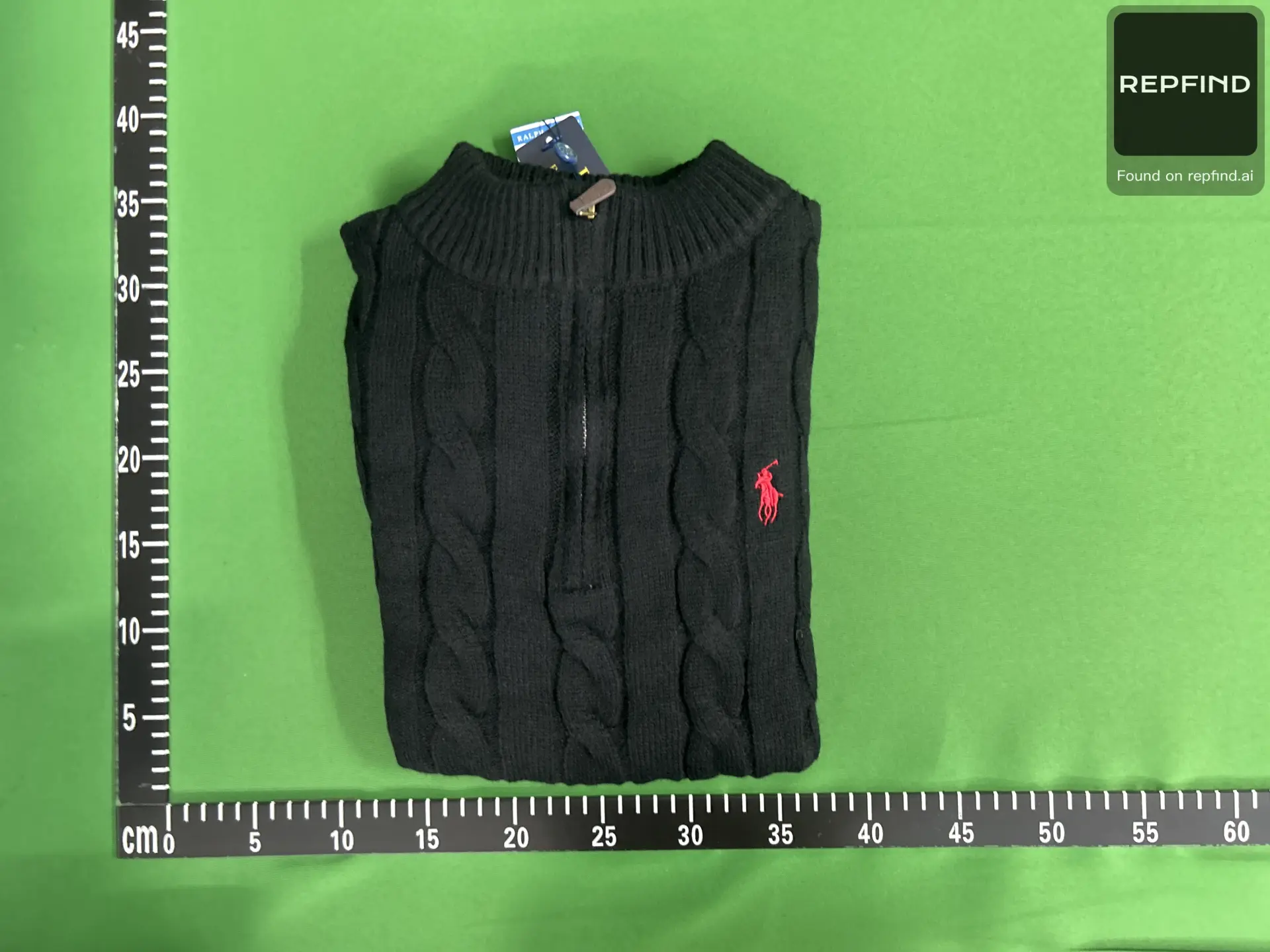 Pony Embroidered Cable-Knit Sweater -3