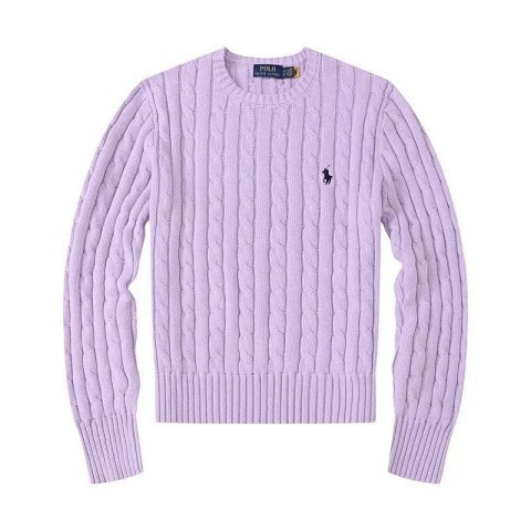 Pony Embroidered Cable-Knit Sw