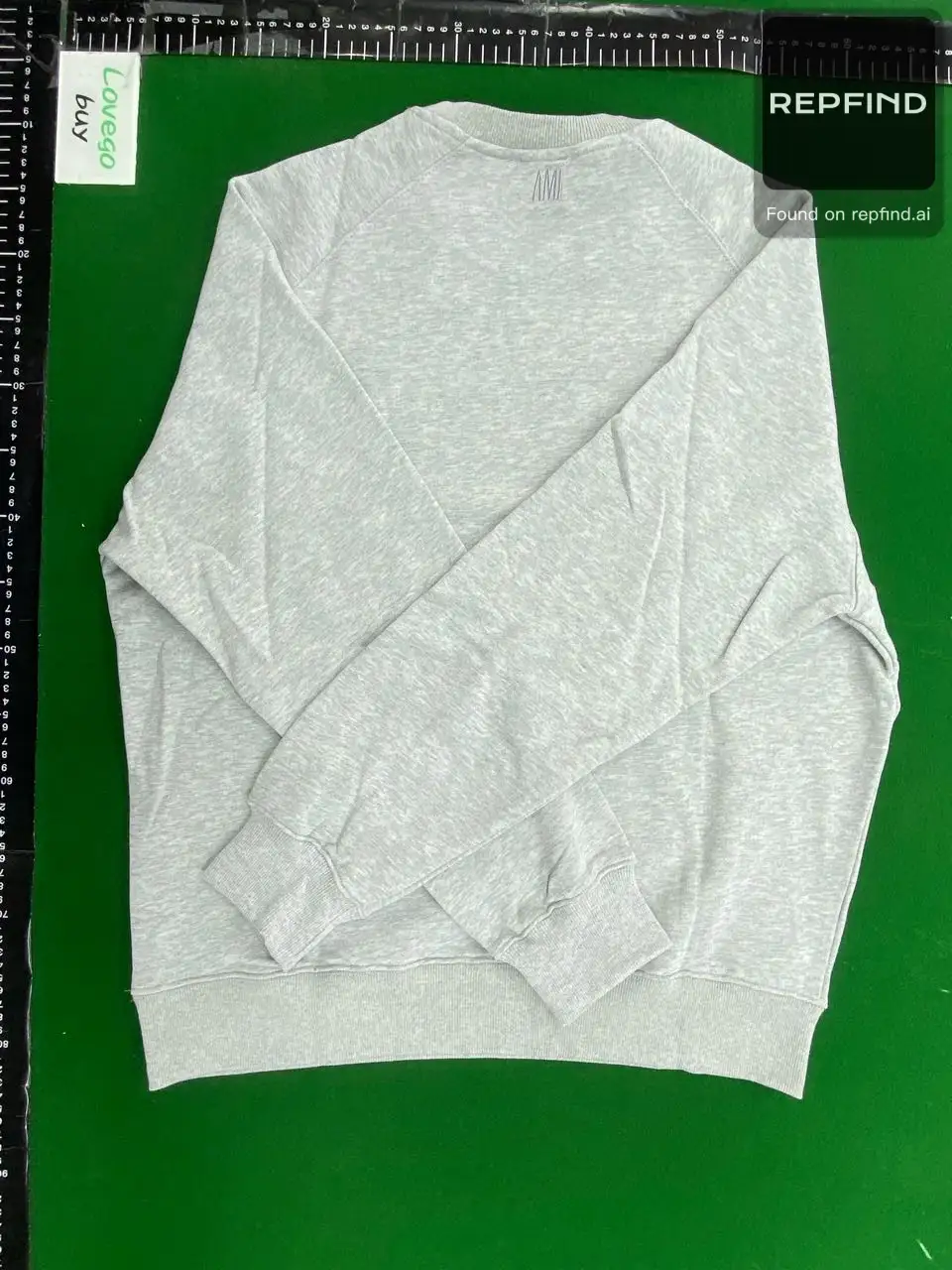 Heart Emblem Crewneck Knit Sweater -2