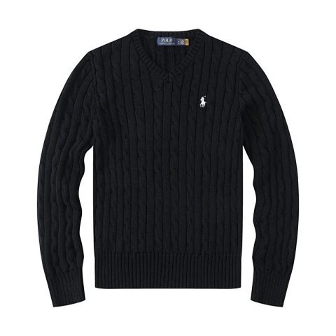 Pony Embroidered Cable-Knit Sw
