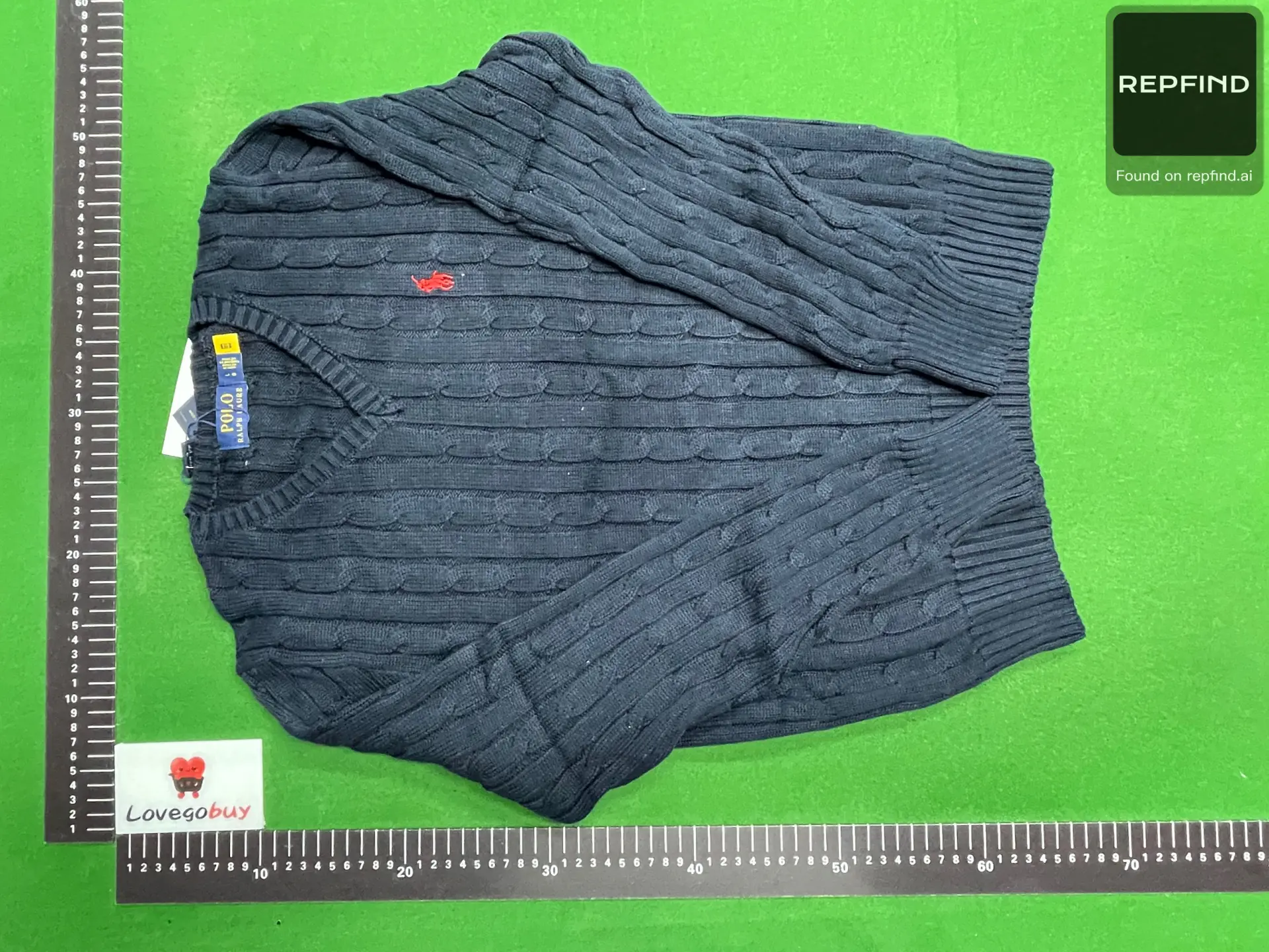 Pony Embroidered Cable-Knit Sweater -4