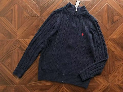 Pony Embroidered Crewneck Knit