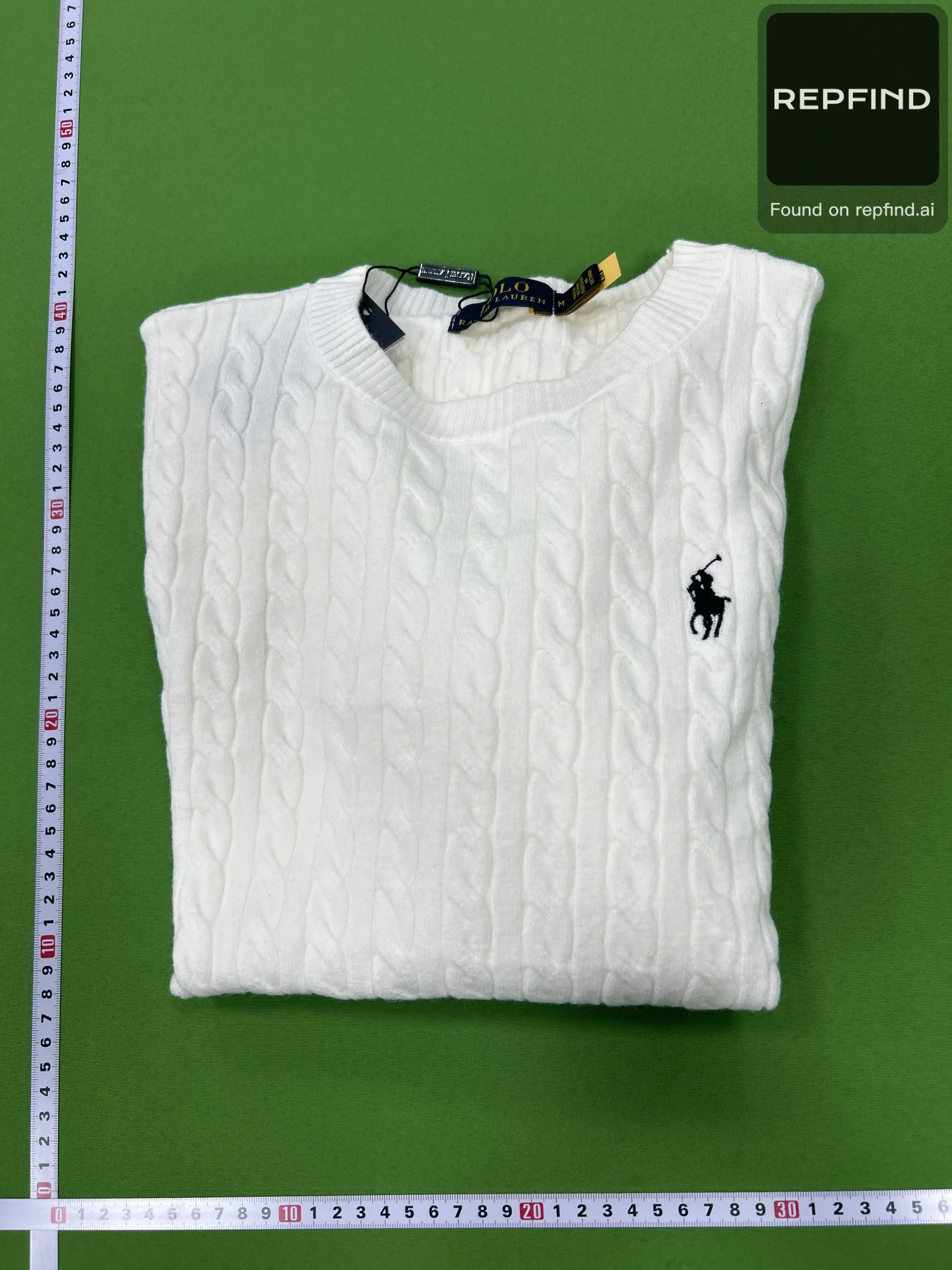 Pony Embroidered Crewneck Knit Sweater -3
