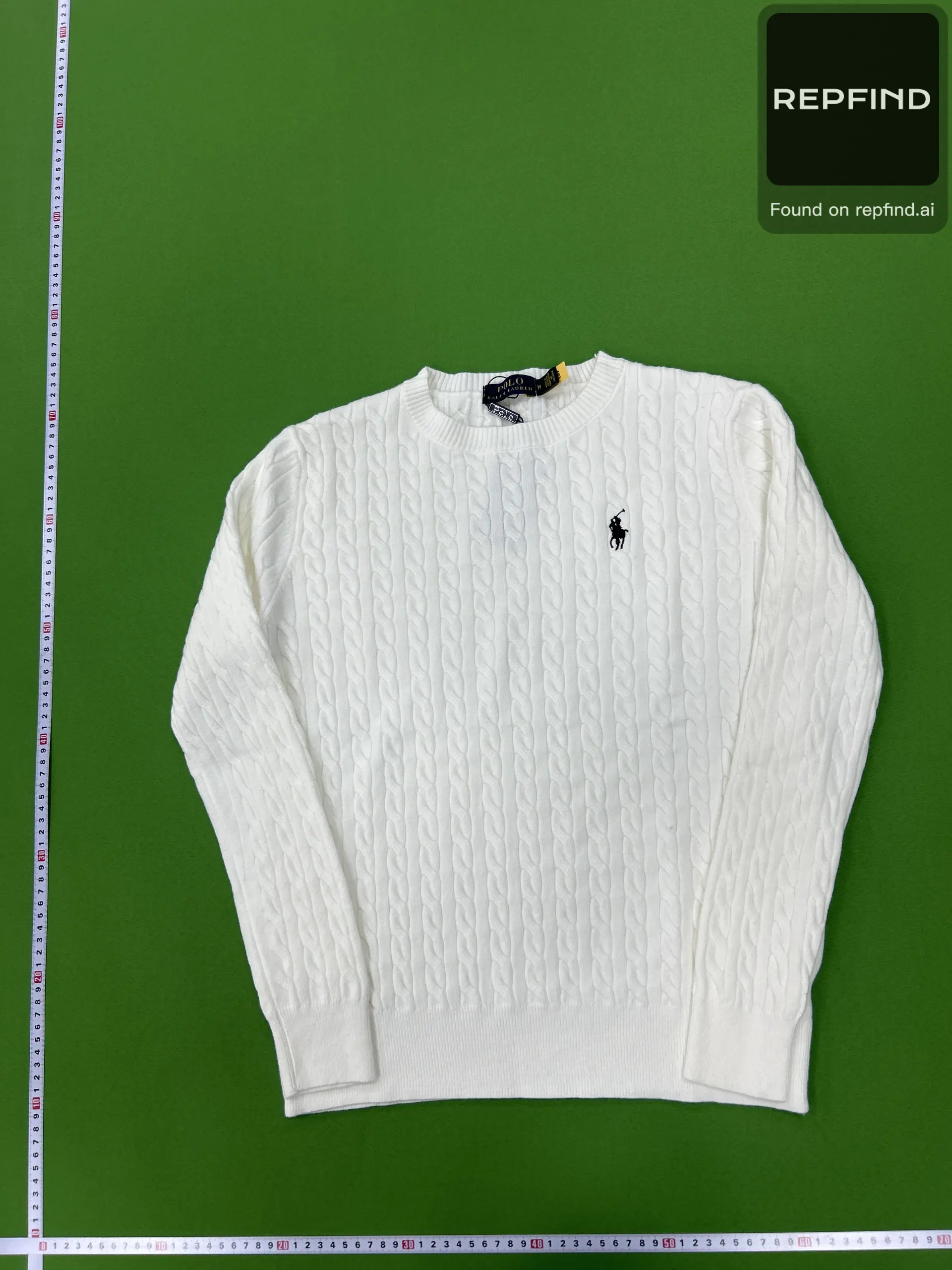 Pony Embroidered Crewneck Knit Sweater -5