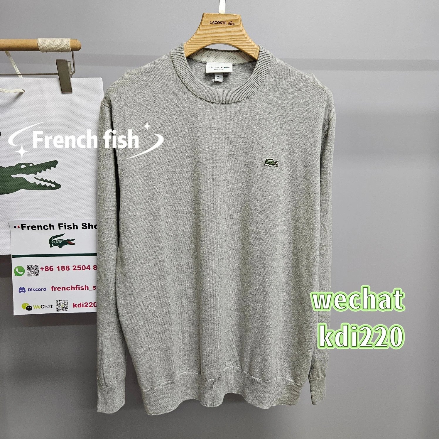 Crewneck Cotton Sweater 1985