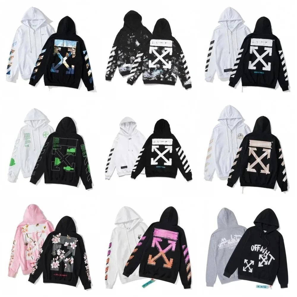 Arrow Graphic Pullover Hoodie 
