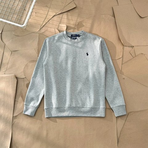 Pony Embroidered Fleece Crewne