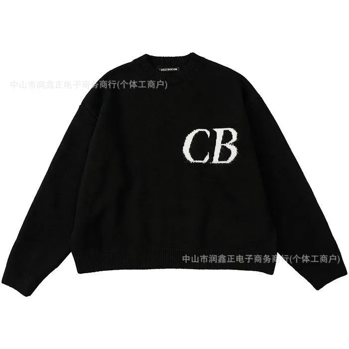 CB Jacquard Knit Sweater and S