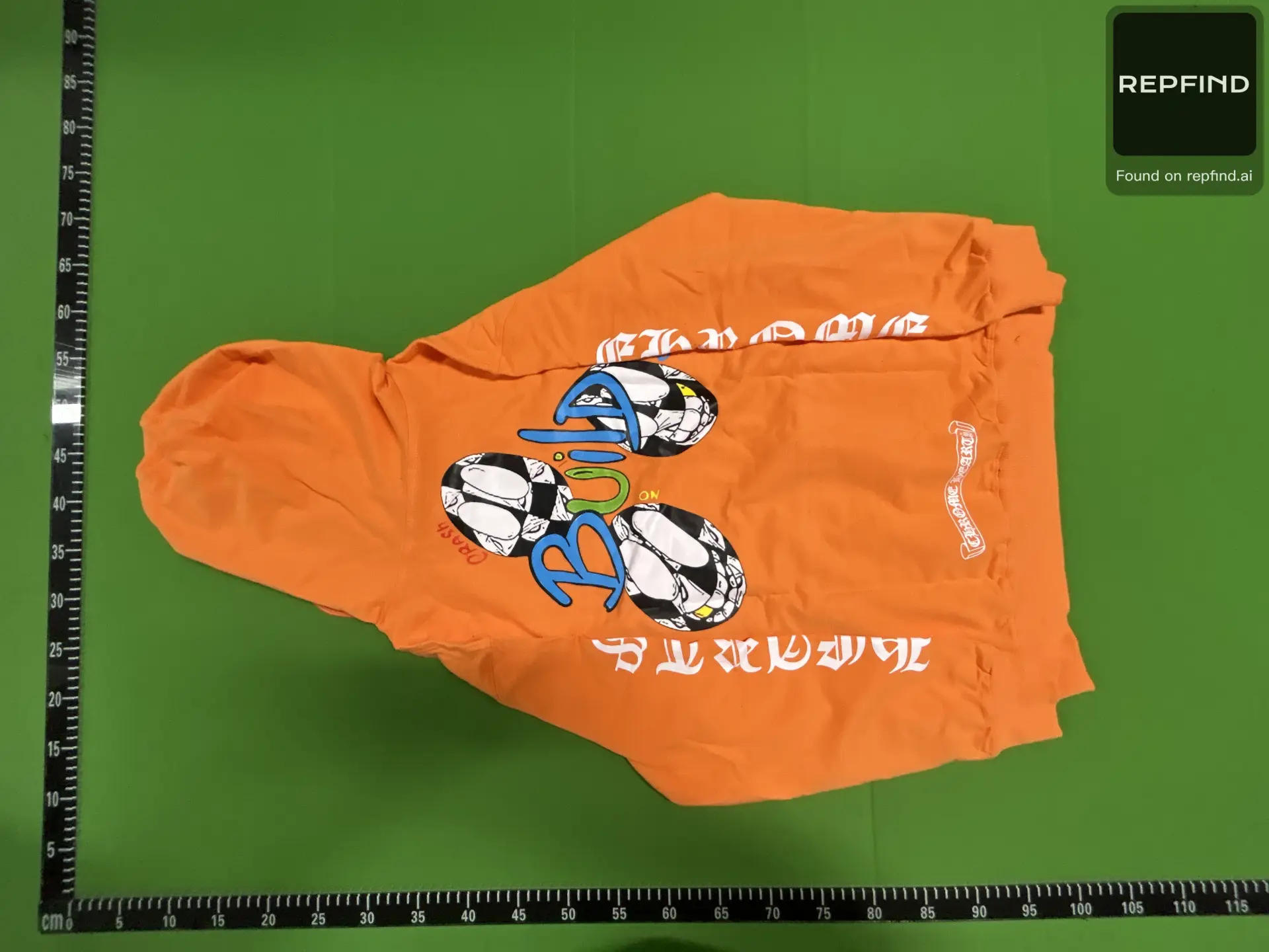 Chrome Hearts Graphic Pullover Hoodie -3