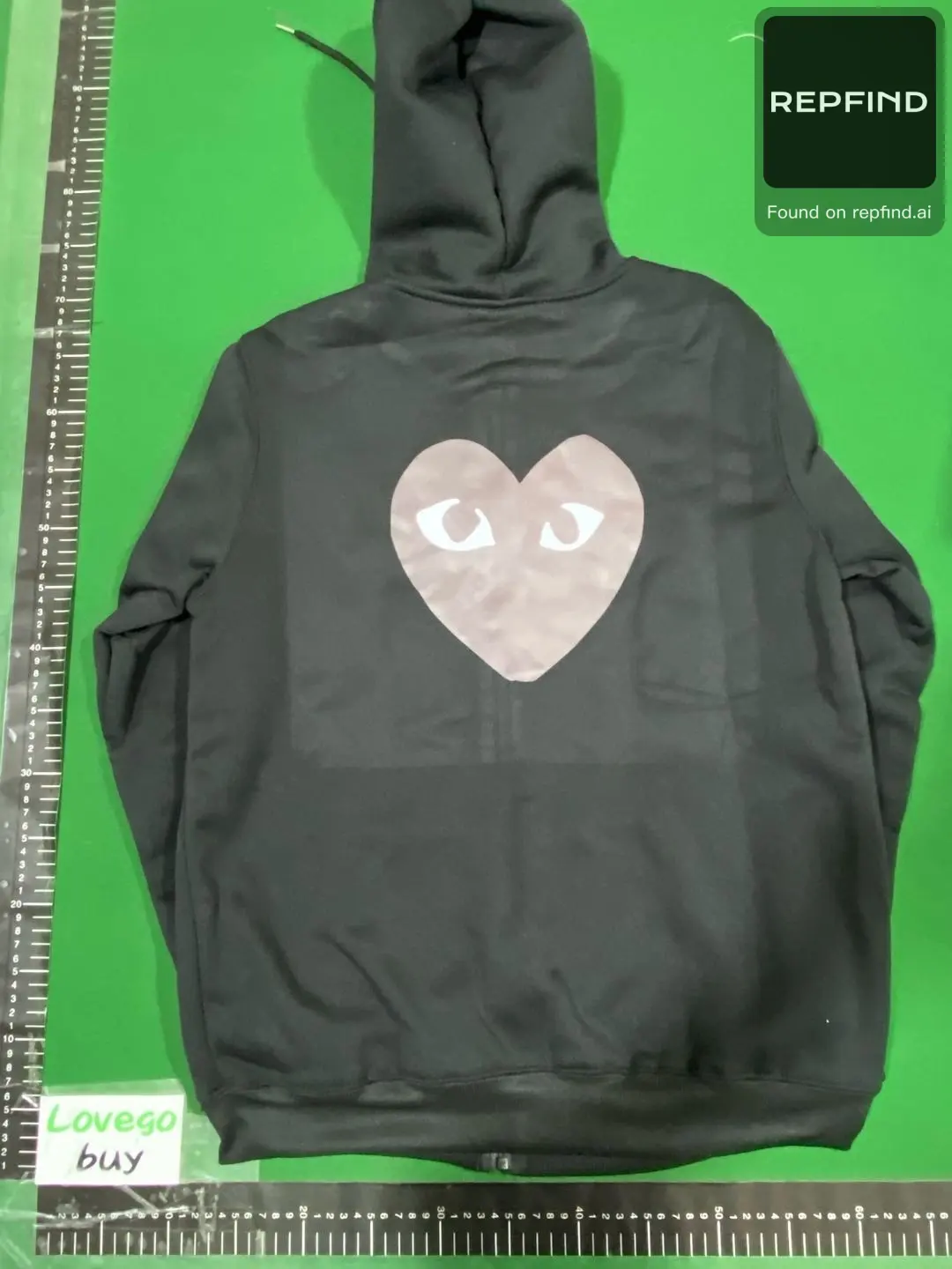 Heart Eyes Graphic Pullover Hoodie -3