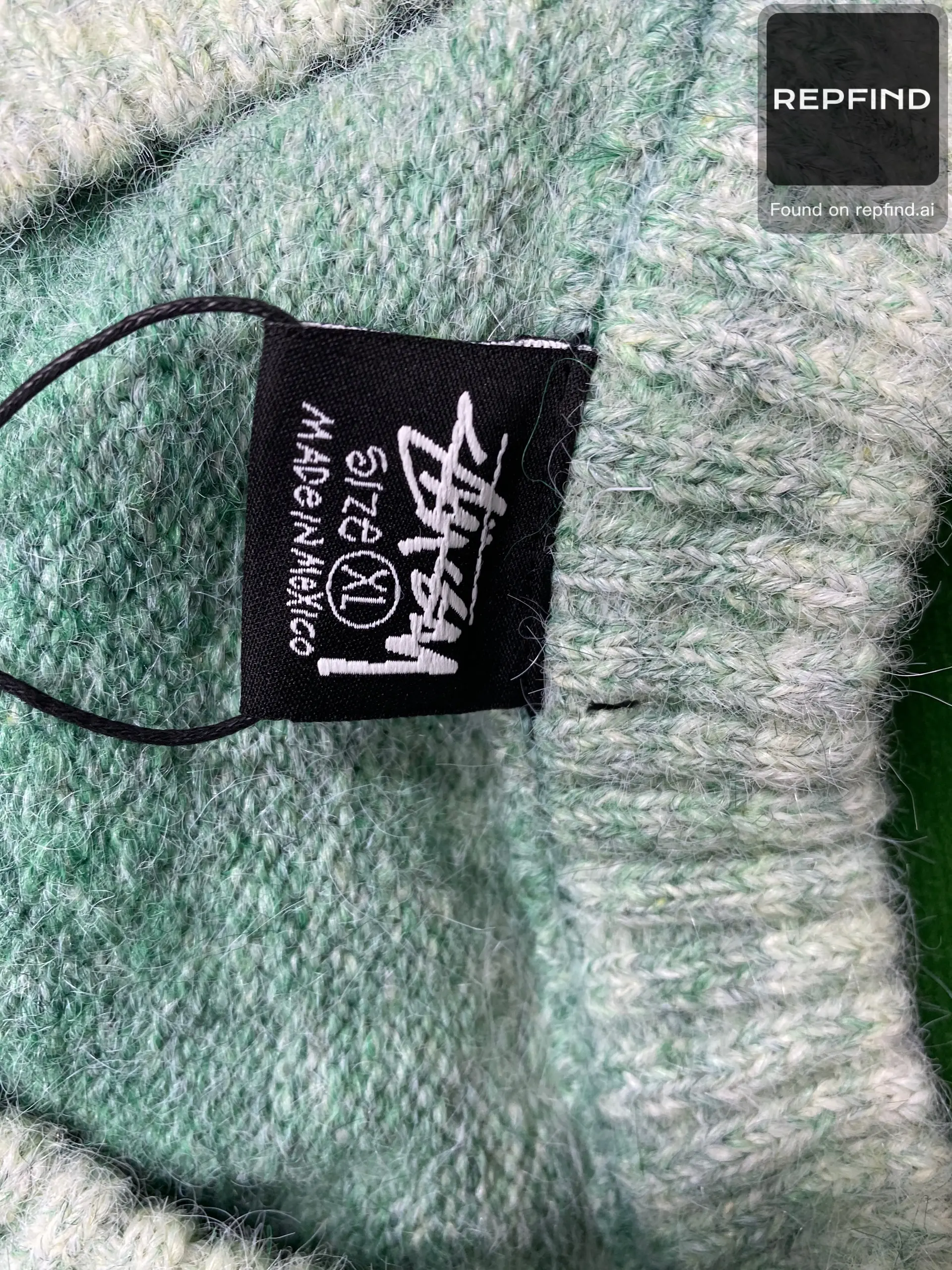Striped Crewneck Knit Sweater -4