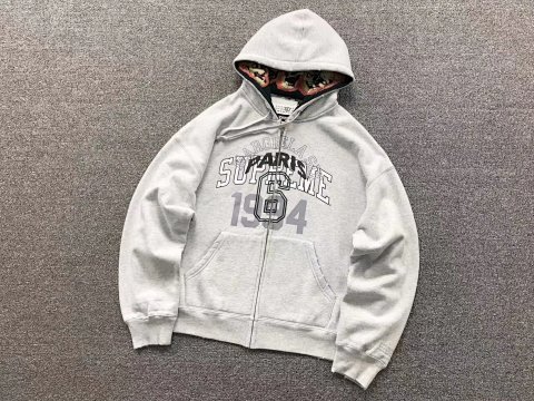 1994 Graphic Zip-Up Hoodie