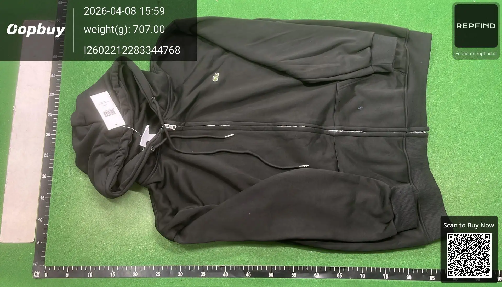 Lacoste Zip-Up Hoodie -2