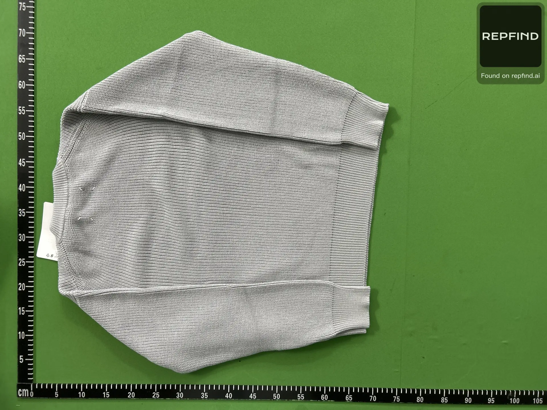 Four-Stitch Crewneck Knit Sweater -4