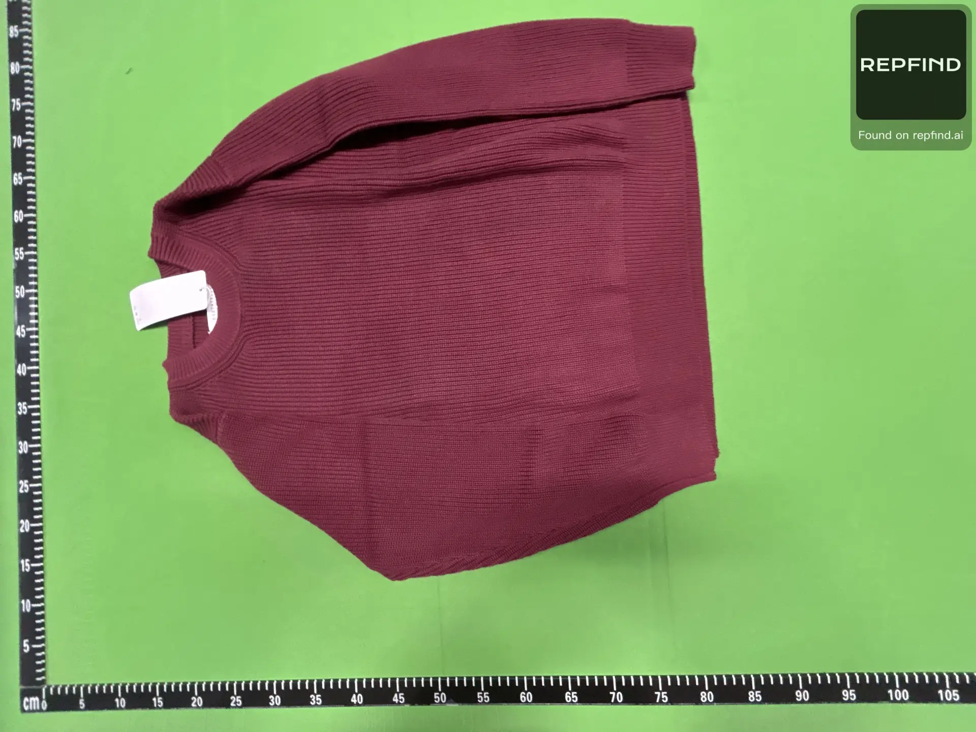 Four-Stitch Crewneck Knit Sweater -5