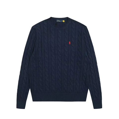 Pony Embroidered Cable-Knit Sw