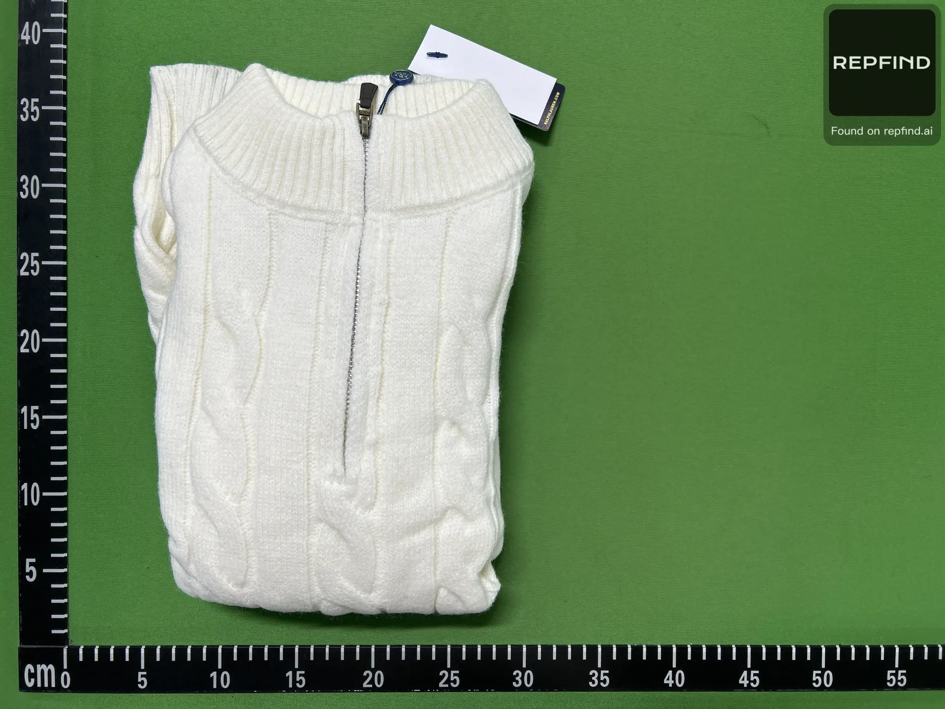 Pony Embroidered Cable-Knit Sweater LF -3