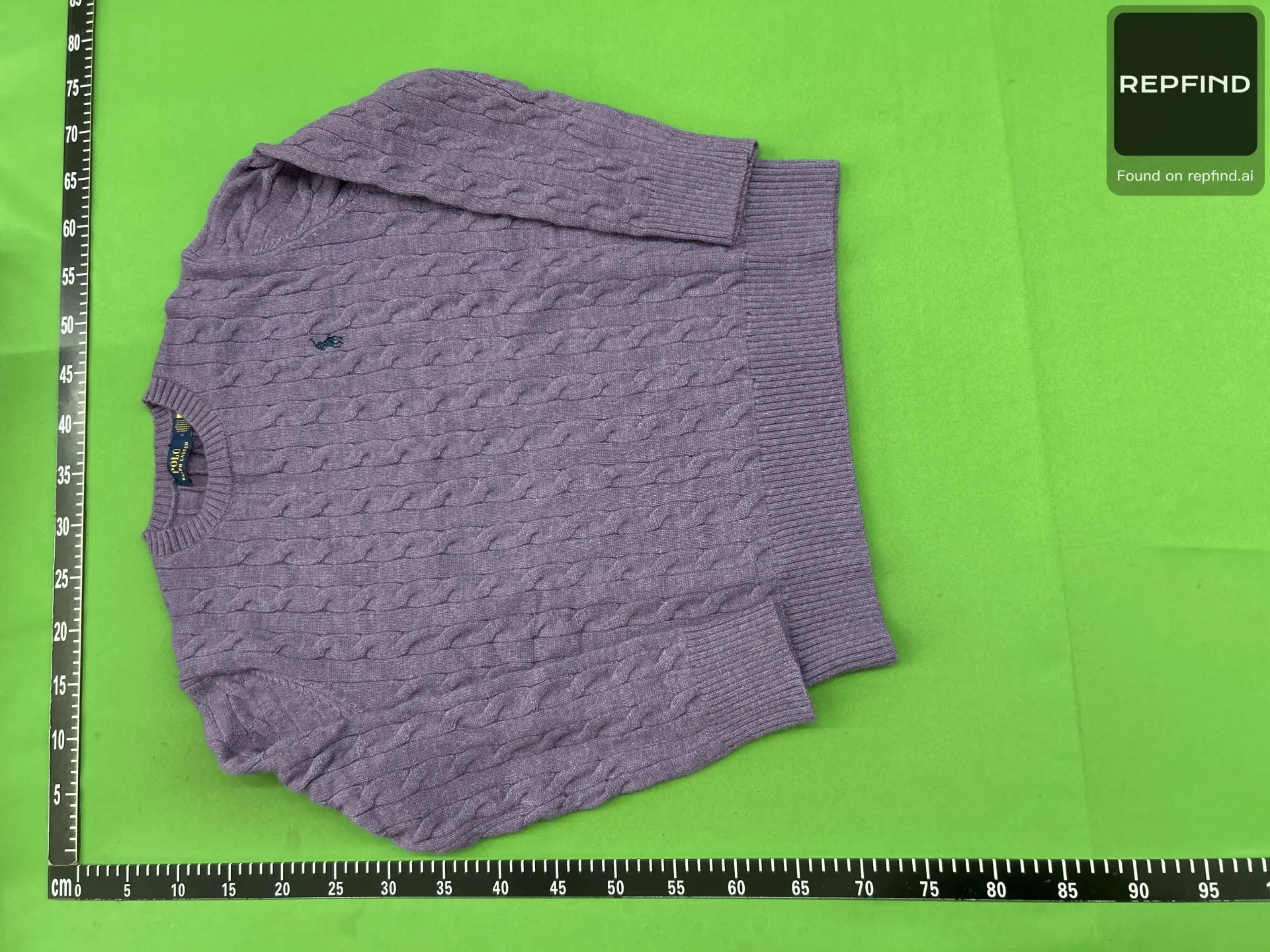 Pony Embroidered Cotton Cable-Knit Sweater -3