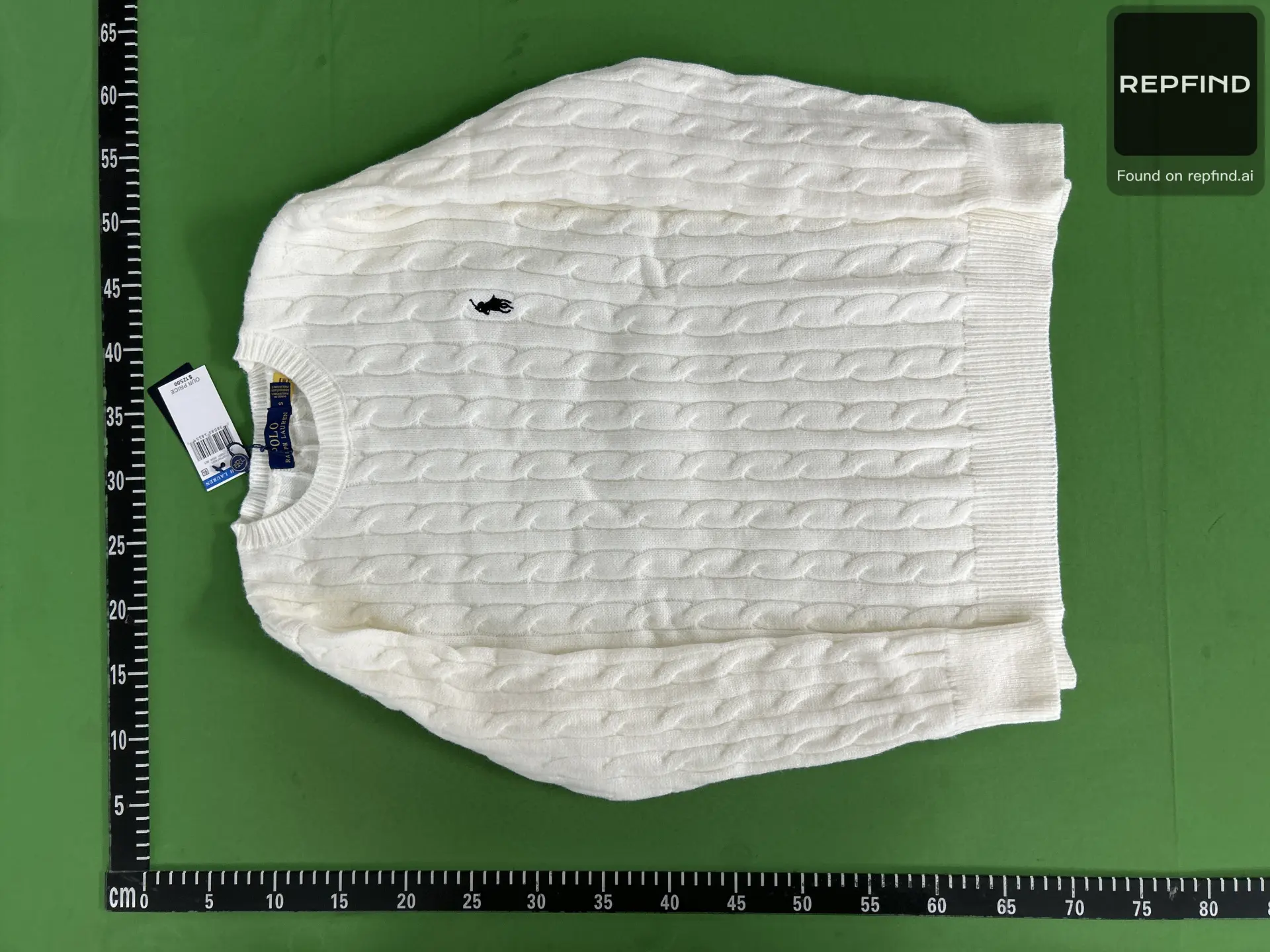 Pony Embroidered Cotton Cable-Knit Sweater -5
