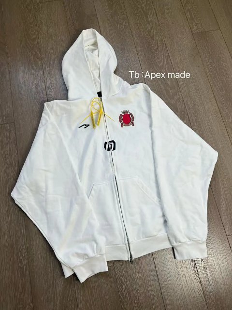 Football Graphic Zip-Up Hoodie