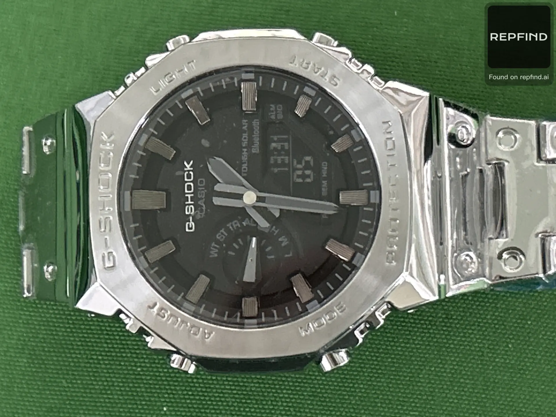 Octagonal Metal Sports Watch 015 -2