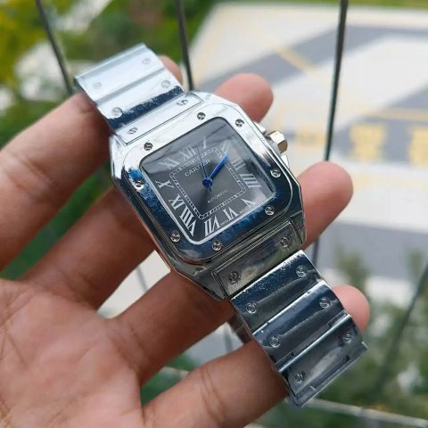 Square Dial Steel Bracelet Mec