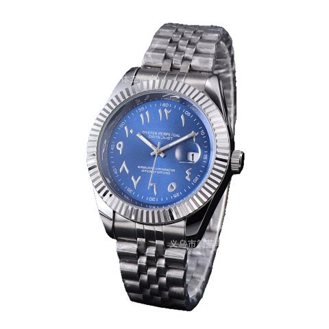 Fluted Bezel Calendar Quartz W