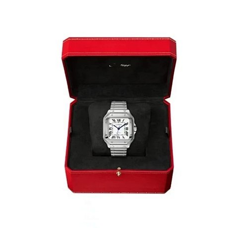 Square Steel Bracelet Watch wi