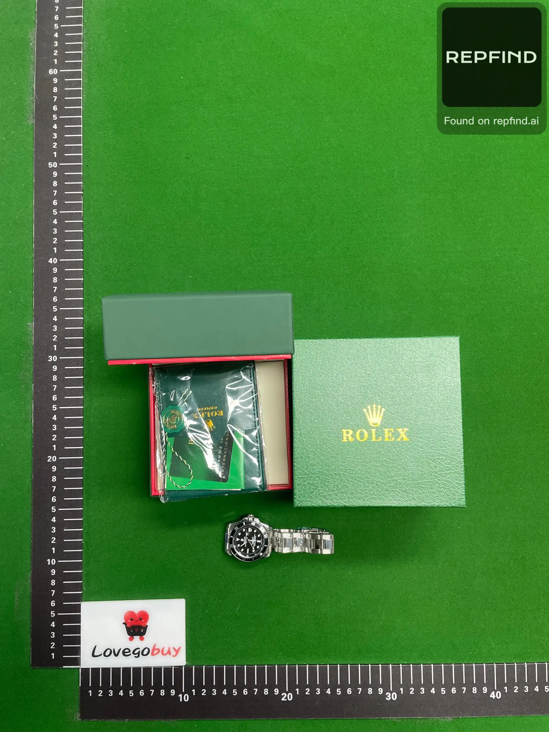 Green Dial Diver Style Watch -3