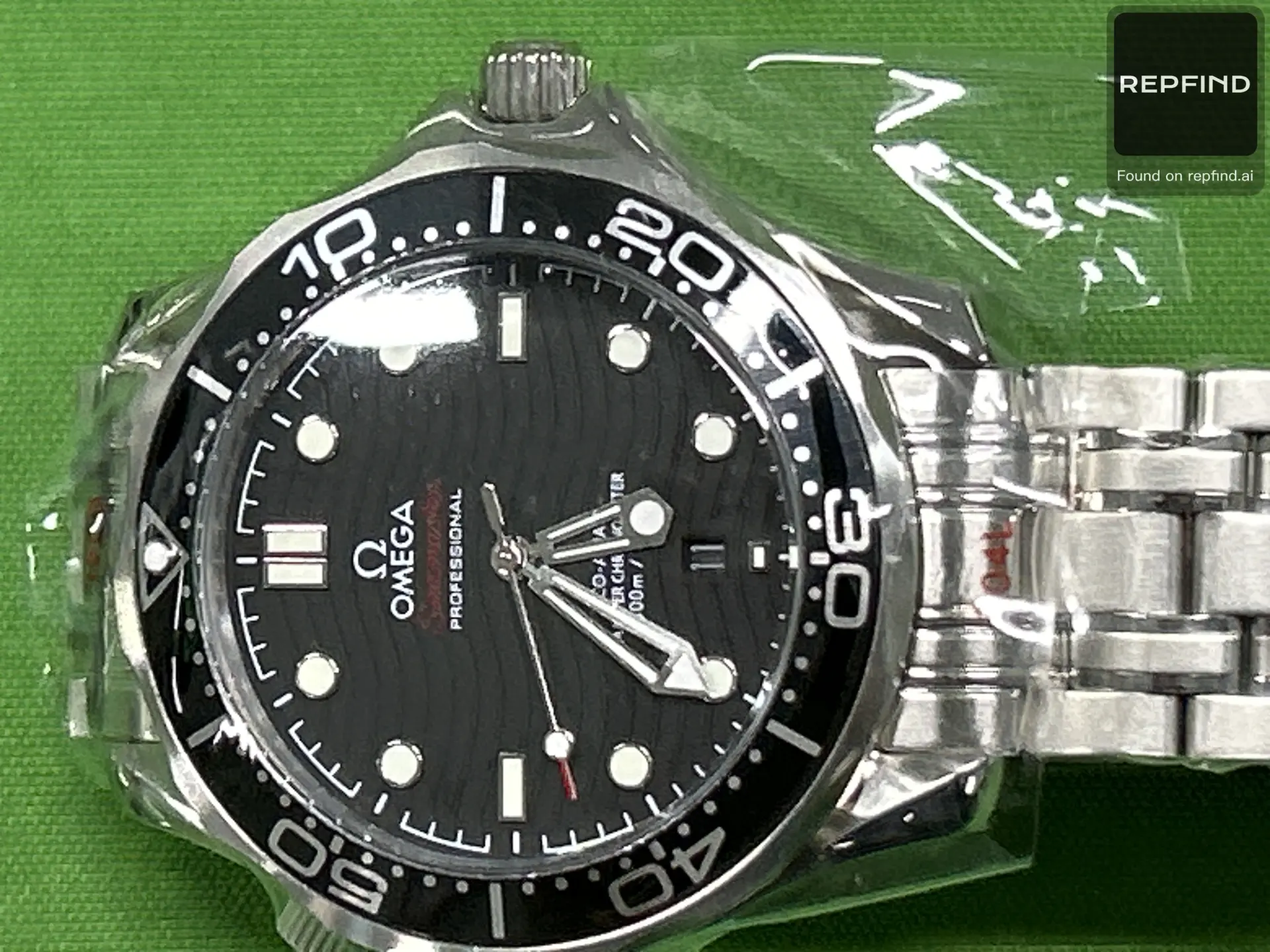 Diver Style Calendar Steel Bracelet Watch DX184 -2