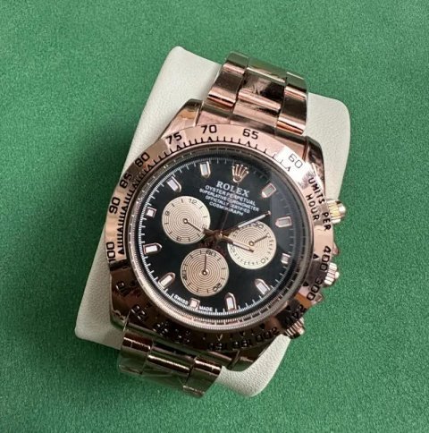 Rose Gold Tone Three Subdial W