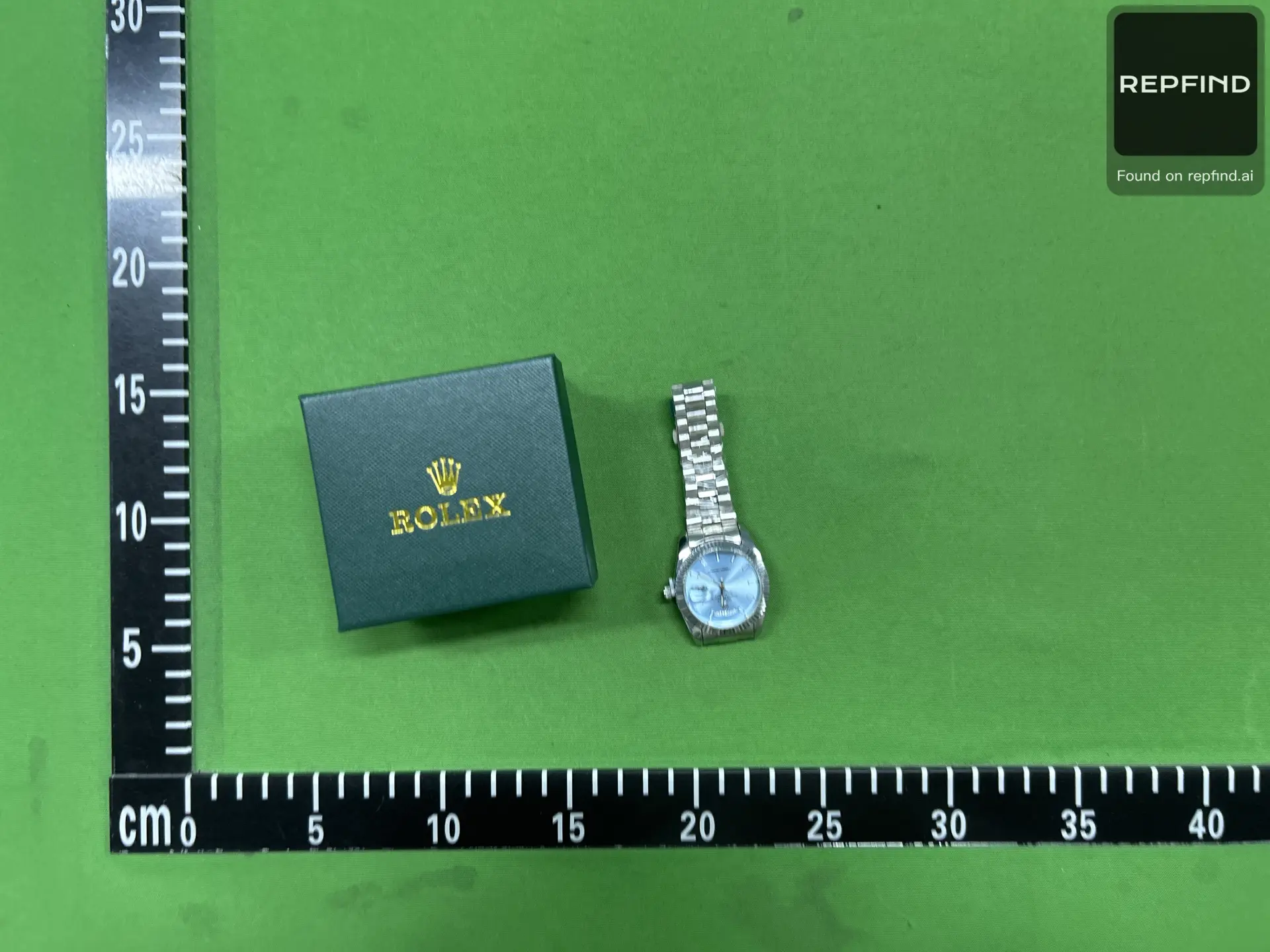 Day-Date Fluted Bezel Bracelet Watch -5
