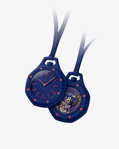 Blue Pendant Watch