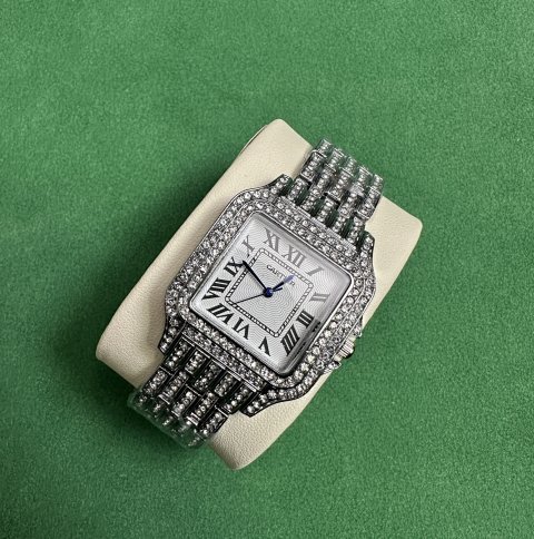Crystal Set Square Roman Dial 